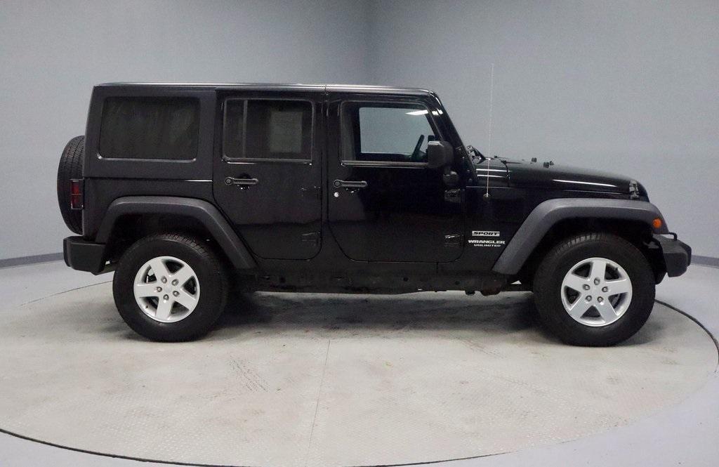 used 2015 Jeep Wrangler Unlimited car, priced at $13,547