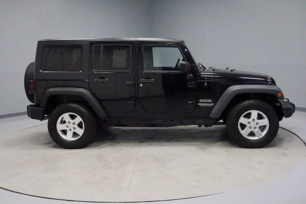 used 2015 Jeep Wrangler Unlimited car, priced at $13,547