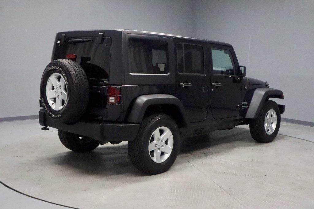 used 2015 Jeep Wrangler Unlimited car, priced at $13,547
