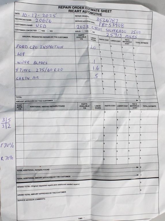 used 2023 Chevrolet Silverado 1500 car, priced at $33,963