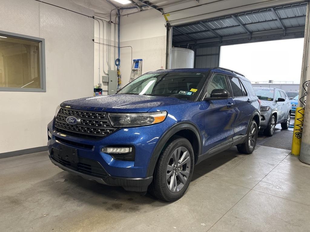 used 2022 Ford Explorer car, priced at $36,434
