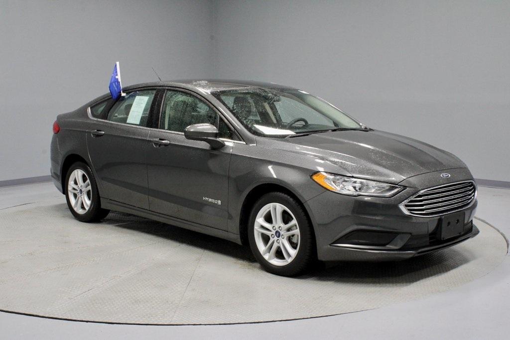 used 2018 Ford Fusion Hybrid car, priced at $17,642