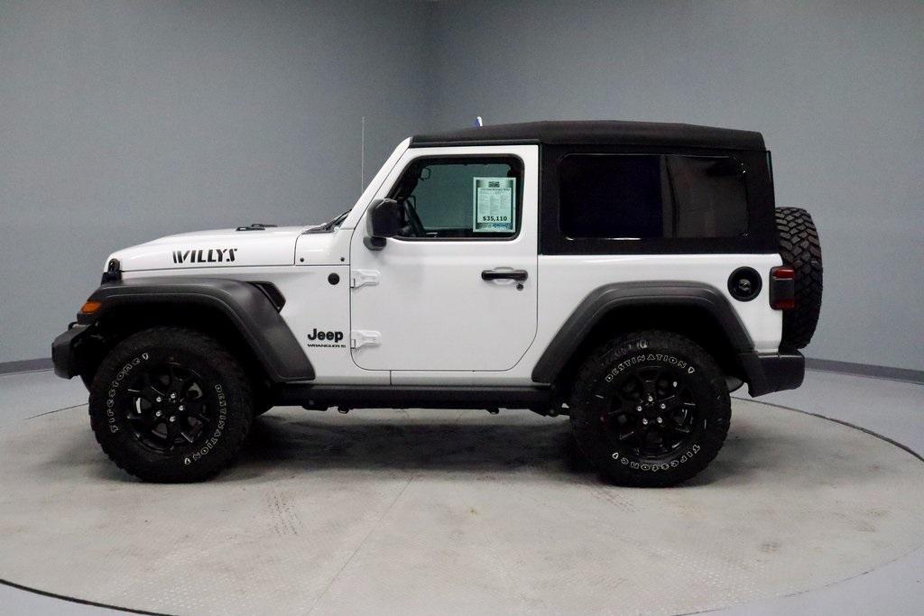 used 2023 Jeep Wrangler car, priced at $28,909