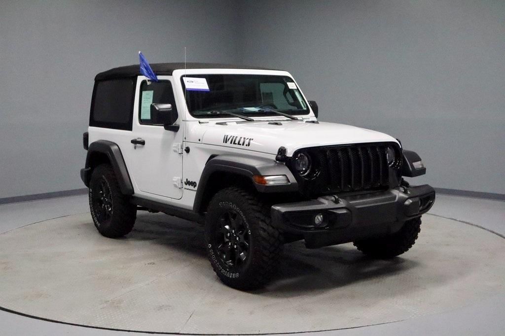 used 2023 Jeep Wrangler car, priced at $28,909
