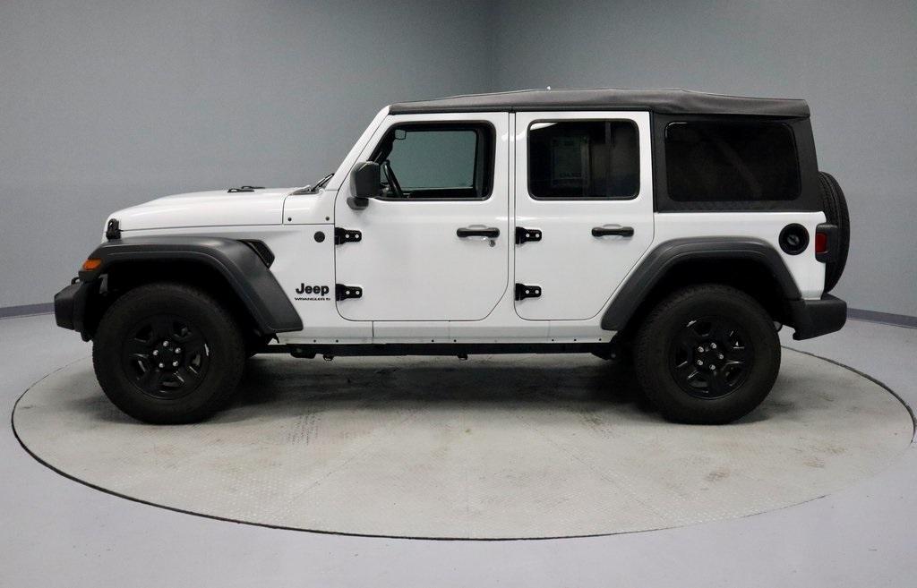 used 2023 Jeep Wrangler car, priced at $28,936