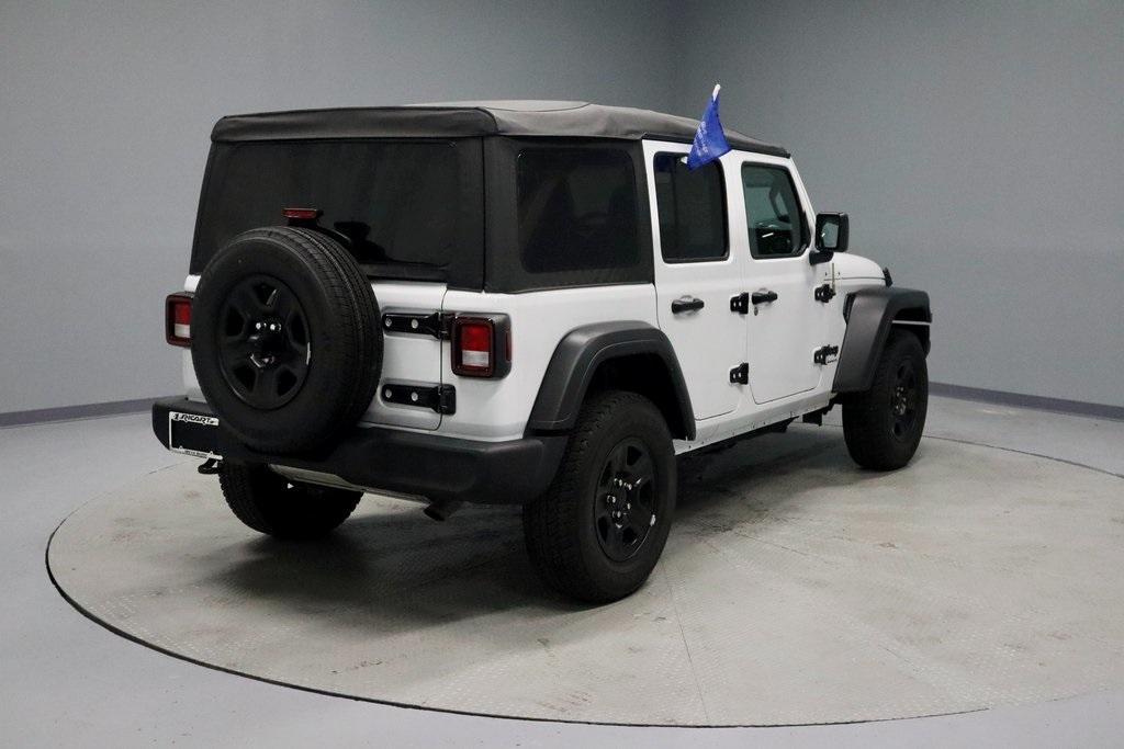 used 2023 Jeep Wrangler car, priced at $28,936