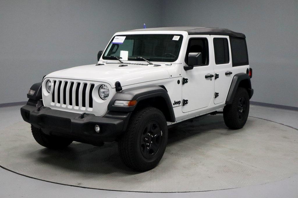used 2023 Jeep Wrangler car, priced at $28,936