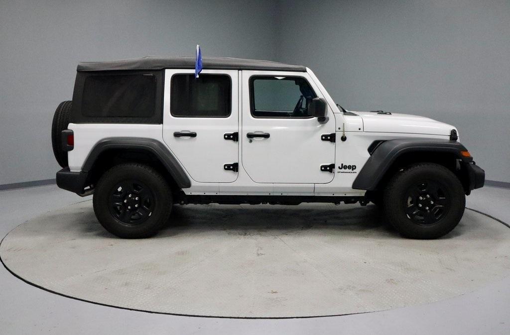 used 2023 Jeep Wrangler car, priced at $28,936