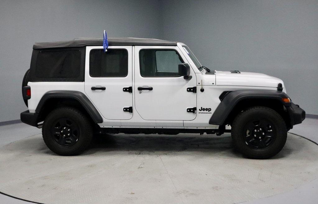 used 2023 Jeep Wrangler car, priced at $28,936