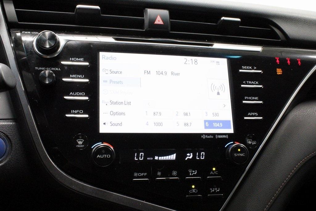 used 2018 Toyota Camry Hybrid car, priced at $19,796