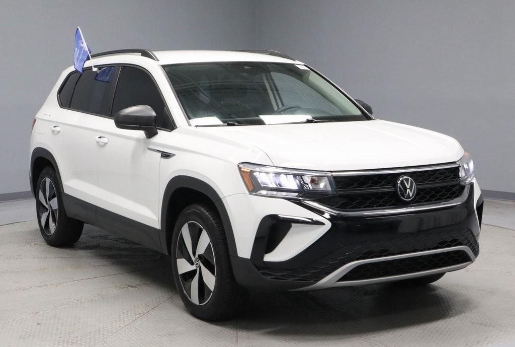 used 2024 Volkswagen Taos car, priced at $21,913
