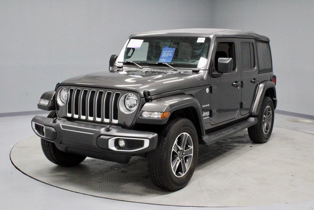 used 2023 Jeep Wrangler car, priced at $33,448