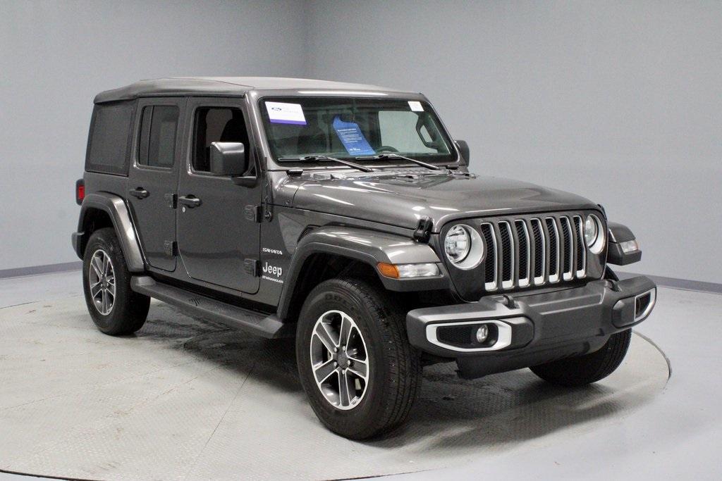 used 2023 Jeep Wrangler car, priced at $33,448