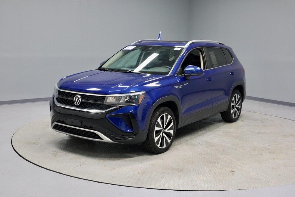 used 2023 Volkswagen Taos car, priced at $21,633