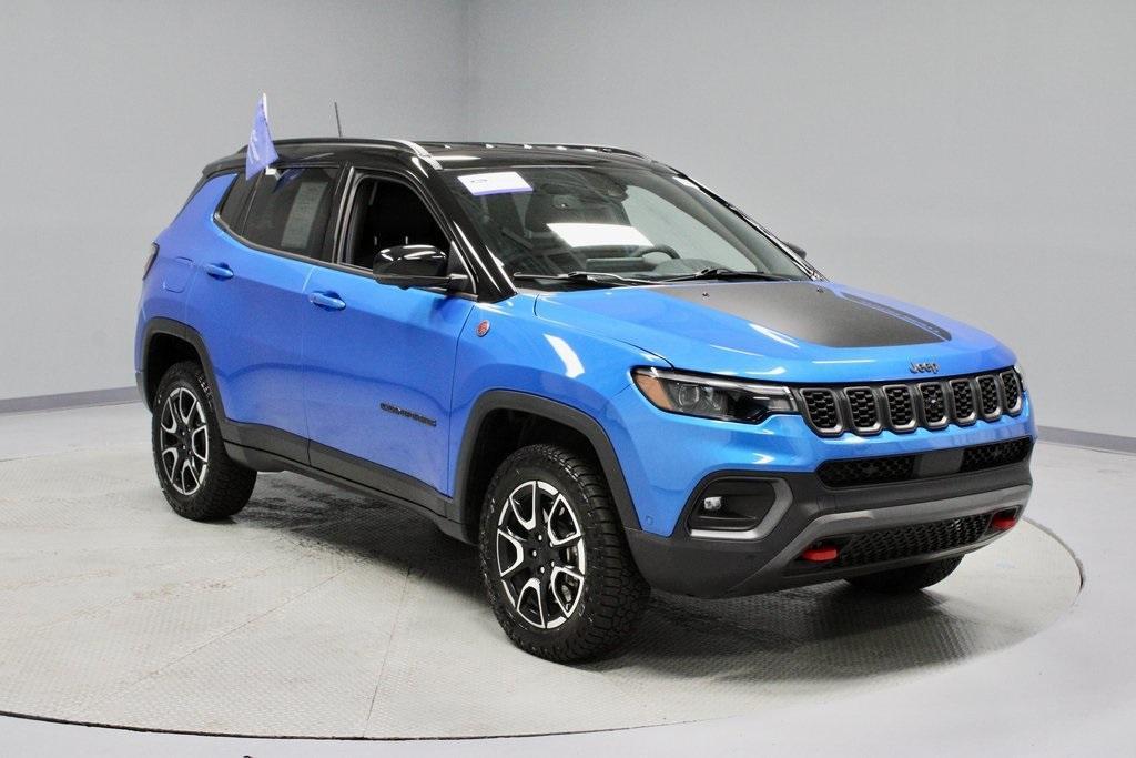 used 2024 Jeep Compass car, priced at $27,294