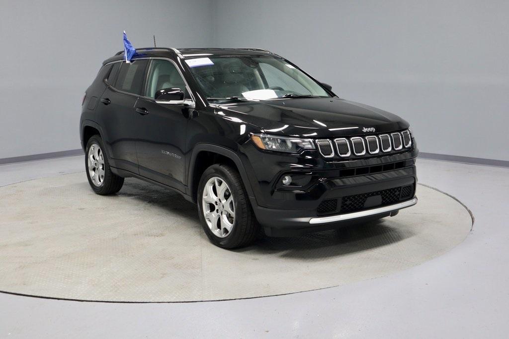 used 2022 Jeep Compass car, priced at $22,712