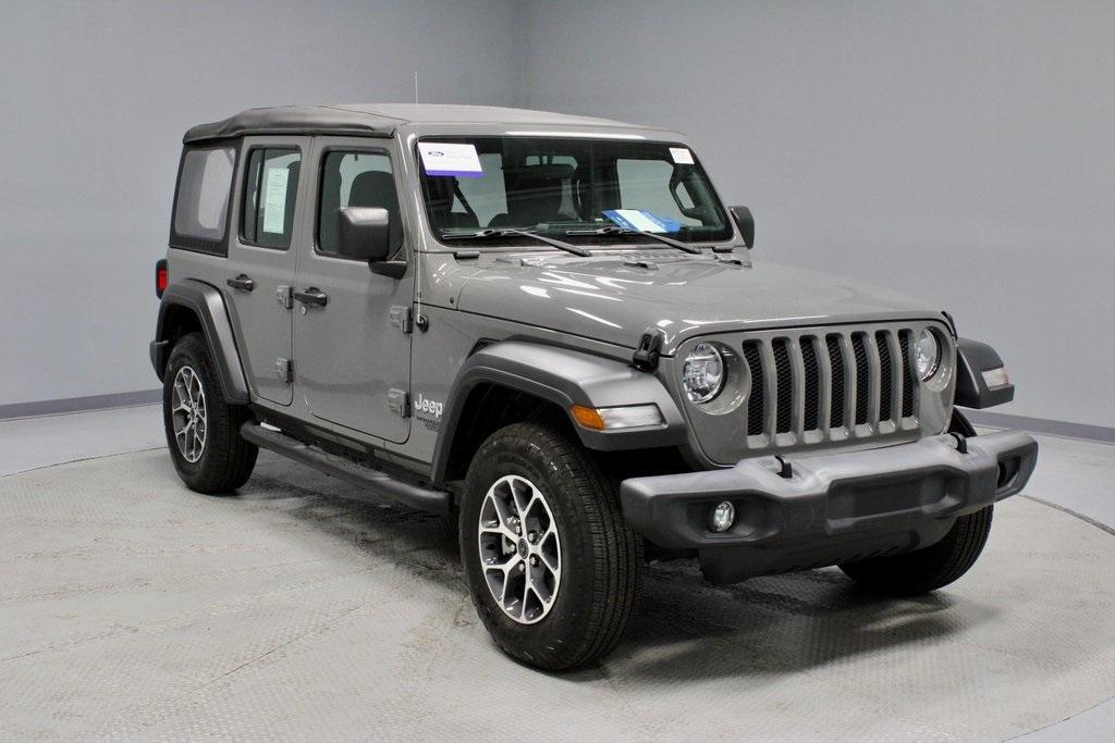 used 2019 Jeep Wrangler Unlimited car, priced at $27,225
