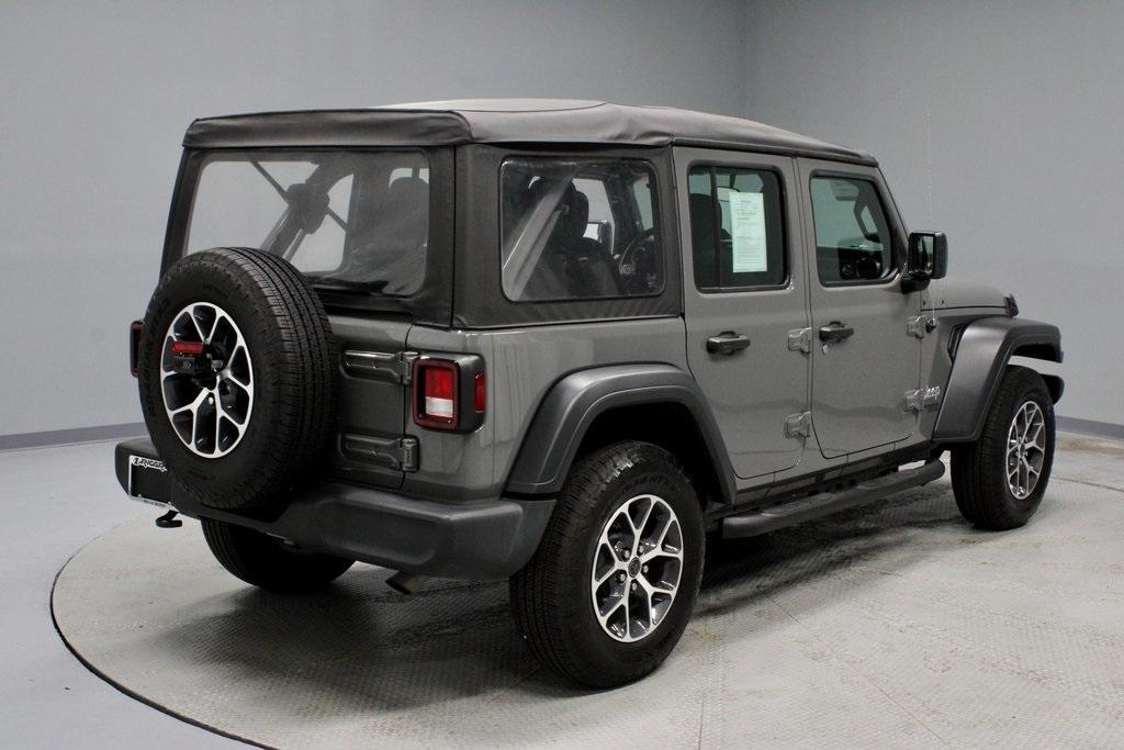 used 2019 Jeep Wrangler Unlimited car, priced at $27,225