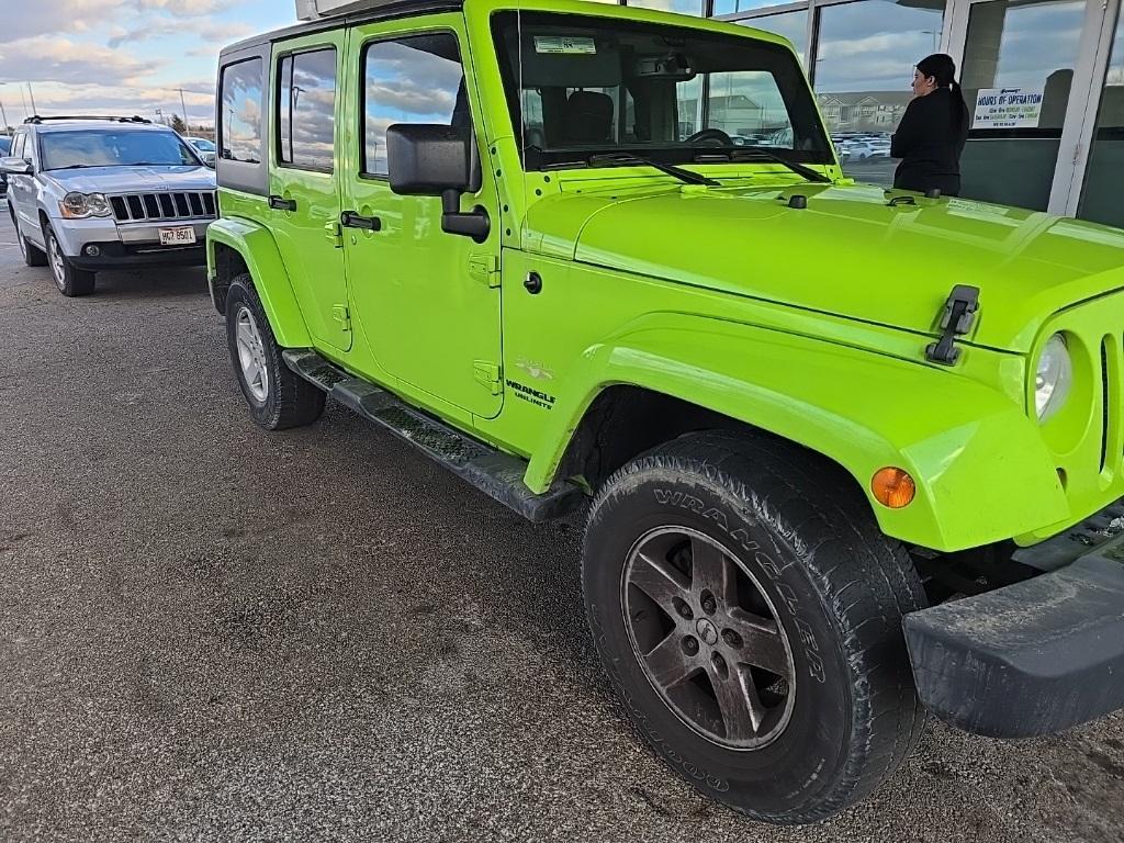 used 2013 Jeep Wrangler Unlimited car, priced at $15,558