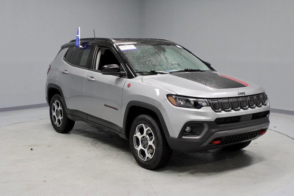 used 2022 Jeep Compass car, priced at $23,890