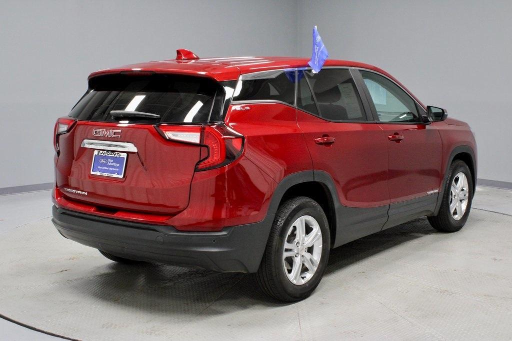 used 2022 GMC Terrain car, priced at $23,621