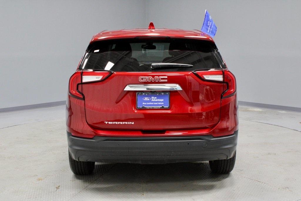 used 2022 GMC Terrain car, priced at $23,621