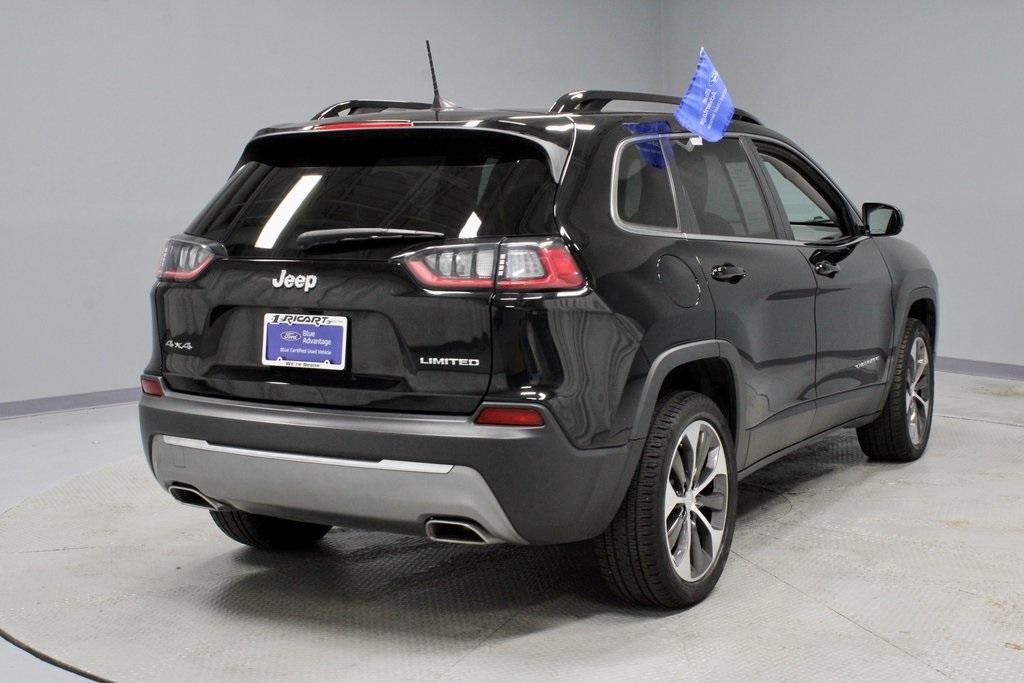 used 2022 Jeep Cherokee car, priced at $24,585