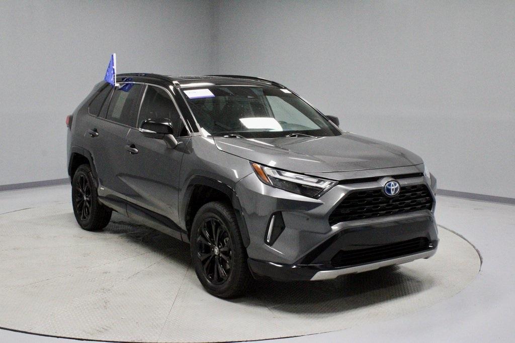 used 2022 Toyota RAV4 Hybrid car, priced at $28,236