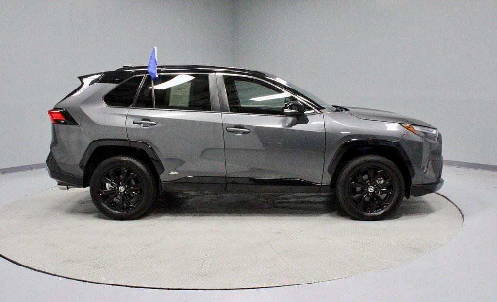 used 2022 Toyota RAV4 Hybrid car, priced at $28,236