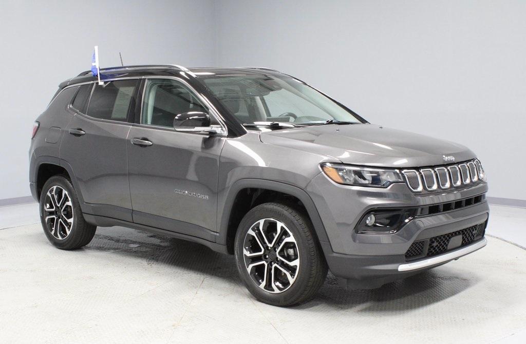 used 2022 Jeep Compass car, priced at $24,933