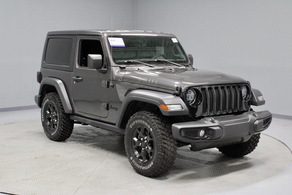 used 2021 Jeep Wrangler car, priced at $28,767