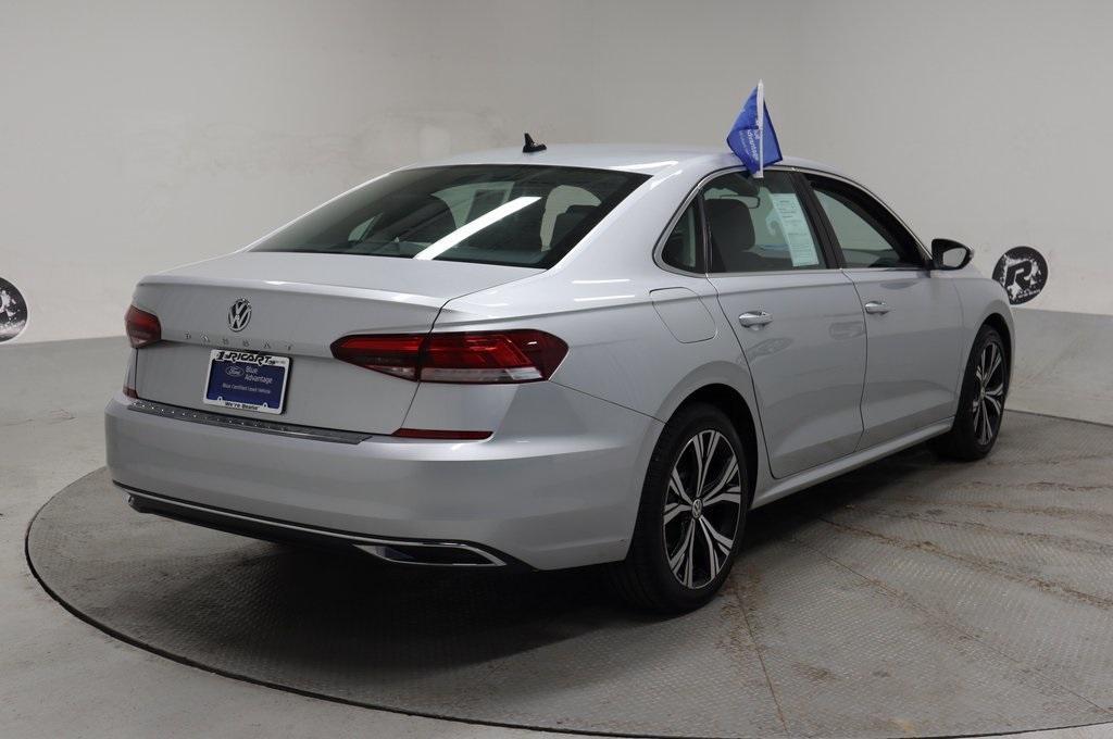 used 2021 Volkswagen Passat car, priced at $12,942