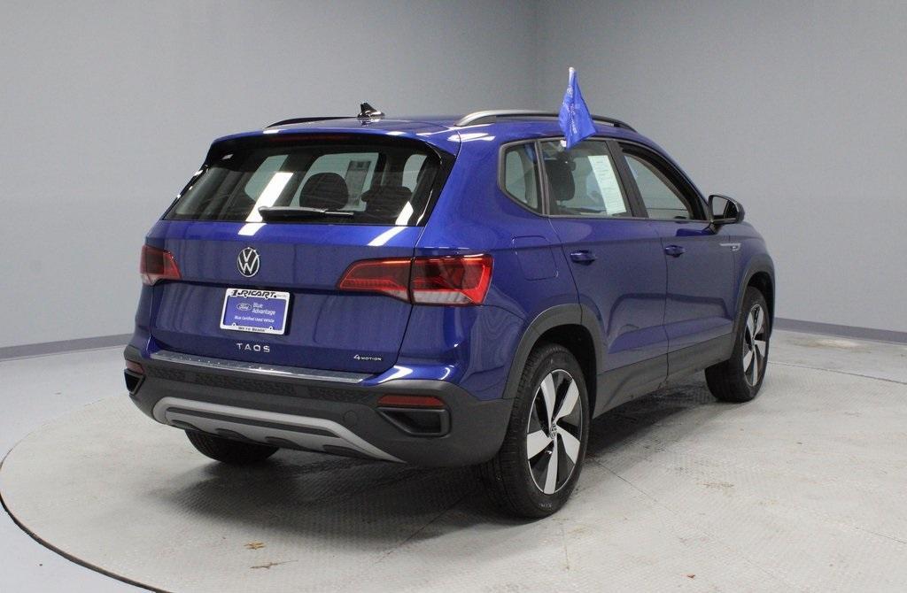 used 2024 Volkswagen Taos car, priced at $23,717