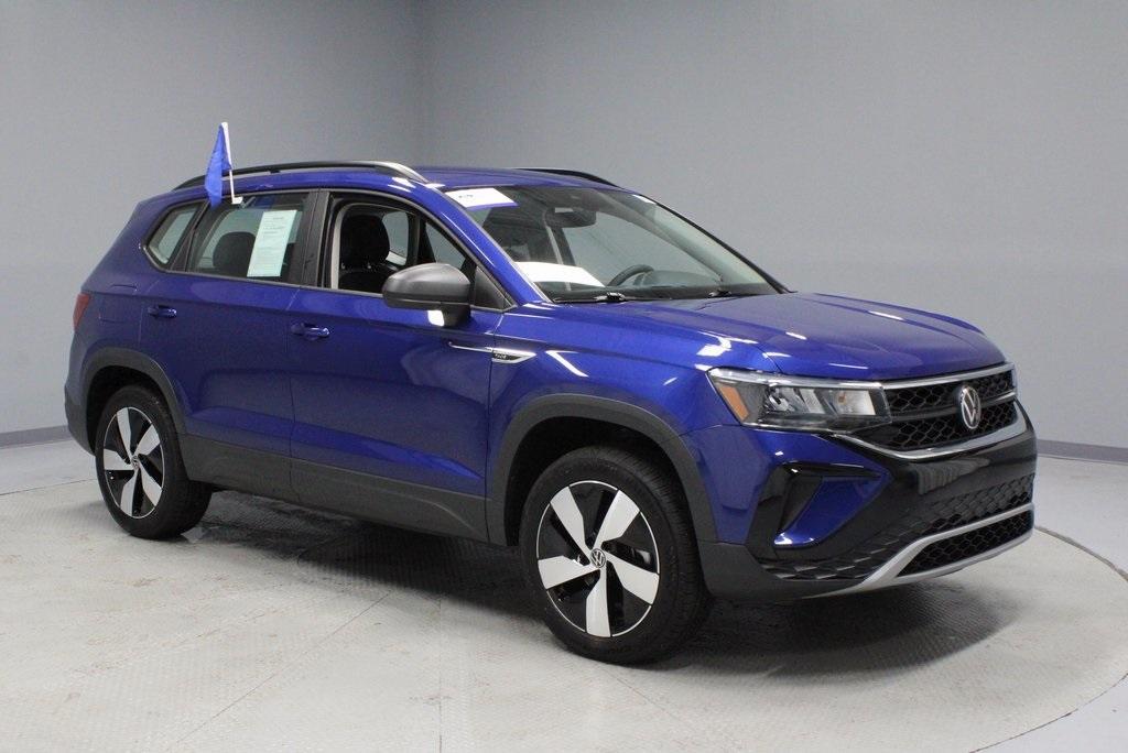 used 2024 Volkswagen Taos car, priced at $23,717