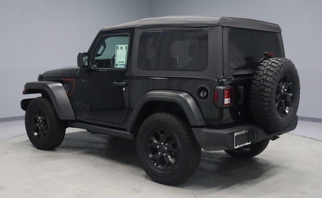used 2022 Jeep Wrangler car, priced at $26,703