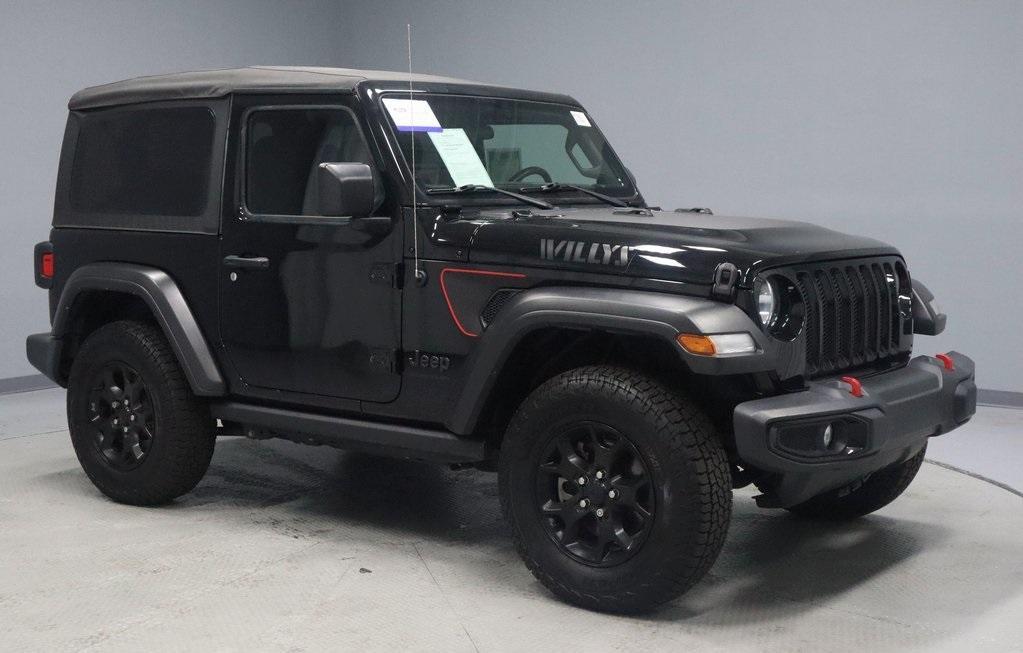 used 2022 Jeep Wrangler car, priced at $26,703