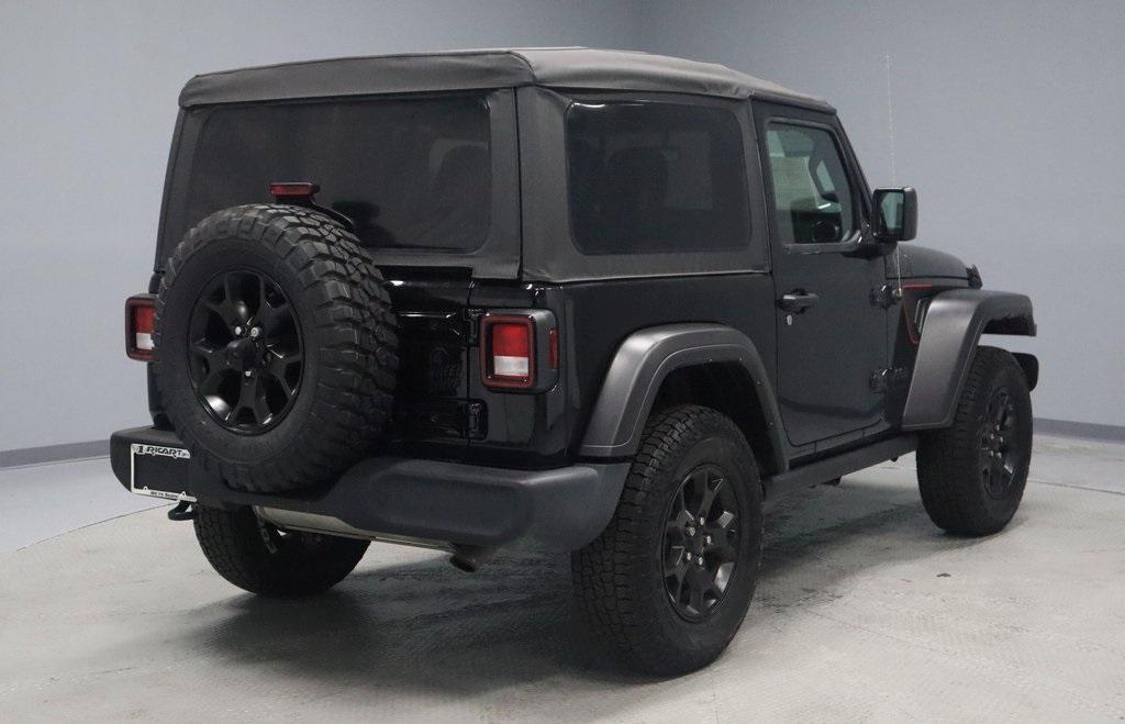 used 2022 Jeep Wrangler car, priced at $26,703