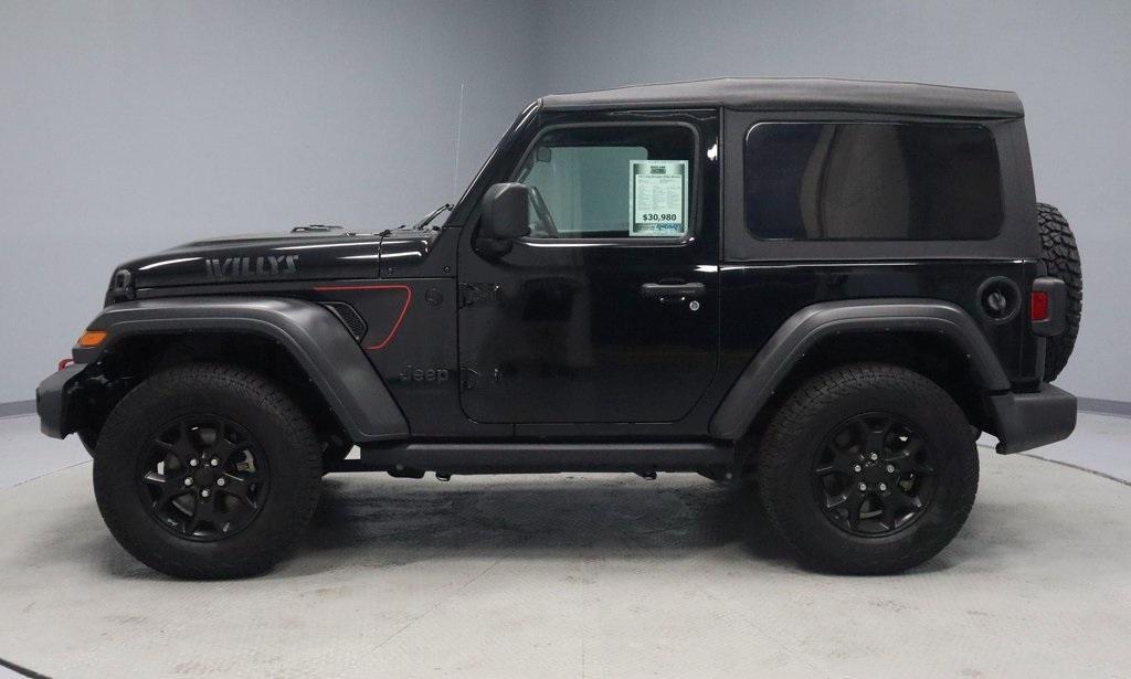 used 2022 Jeep Wrangler car, priced at $26,703