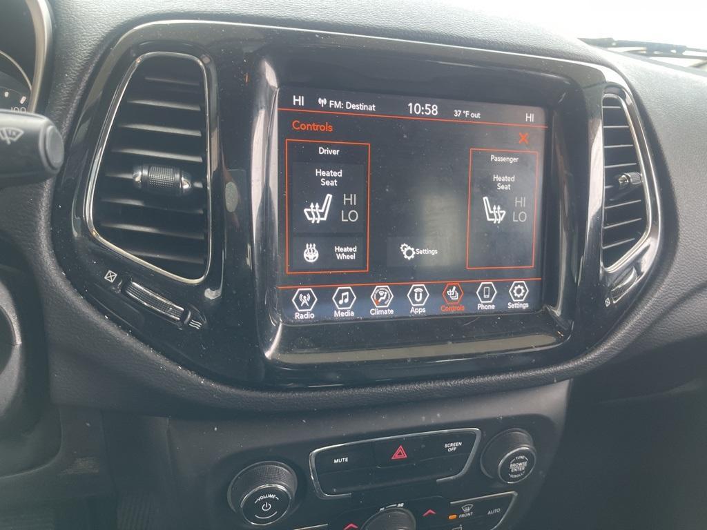 used 2019 Jeep Compass car, priced at $15,203