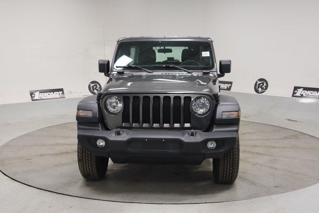 used 2020 Jeep Wrangler Unlimited car, priced at $28,526