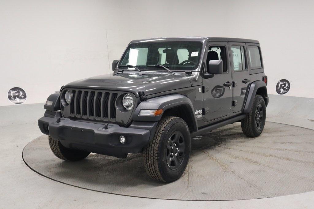 used 2020 Jeep Wrangler Unlimited car, priced at $28,526