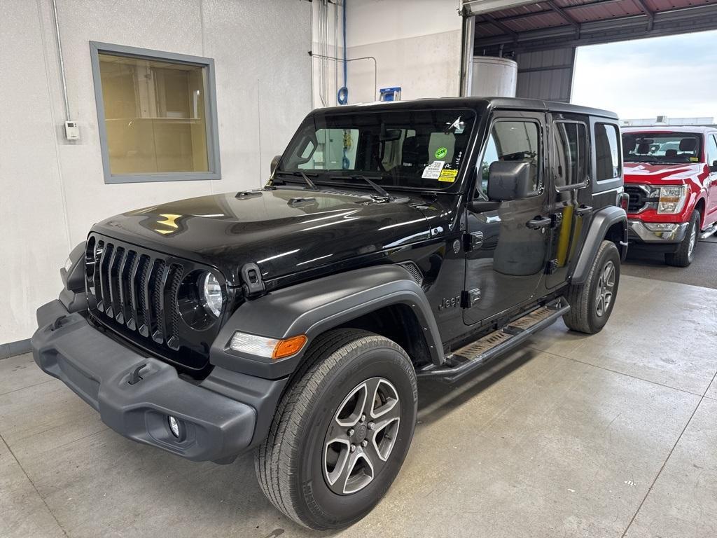 used 2022 Jeep Wrangler Unlimited car, priced at $31,334