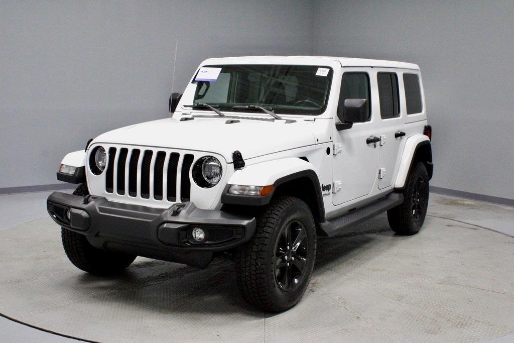 used 2021 Jeep Wrangler Unlimited car, priced at $32,601