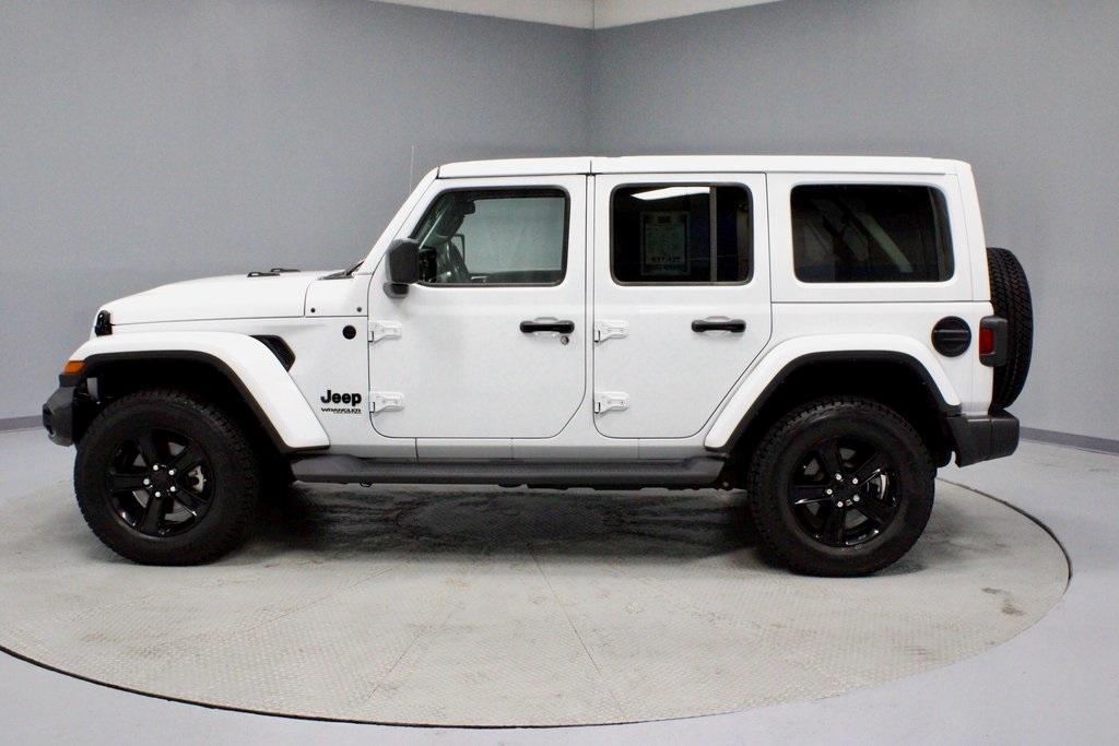 used 2021 Jeep Wrangler Unlimited car, priced at $32,601