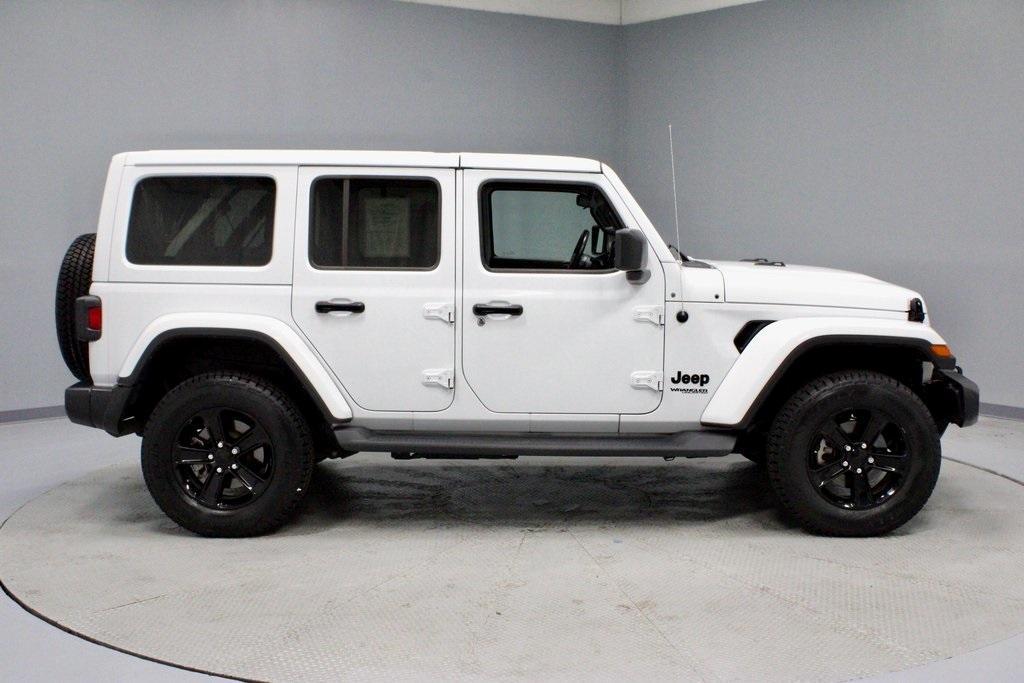 used 2021 Jeep Wrangler Unlimited car, priced at $32,601