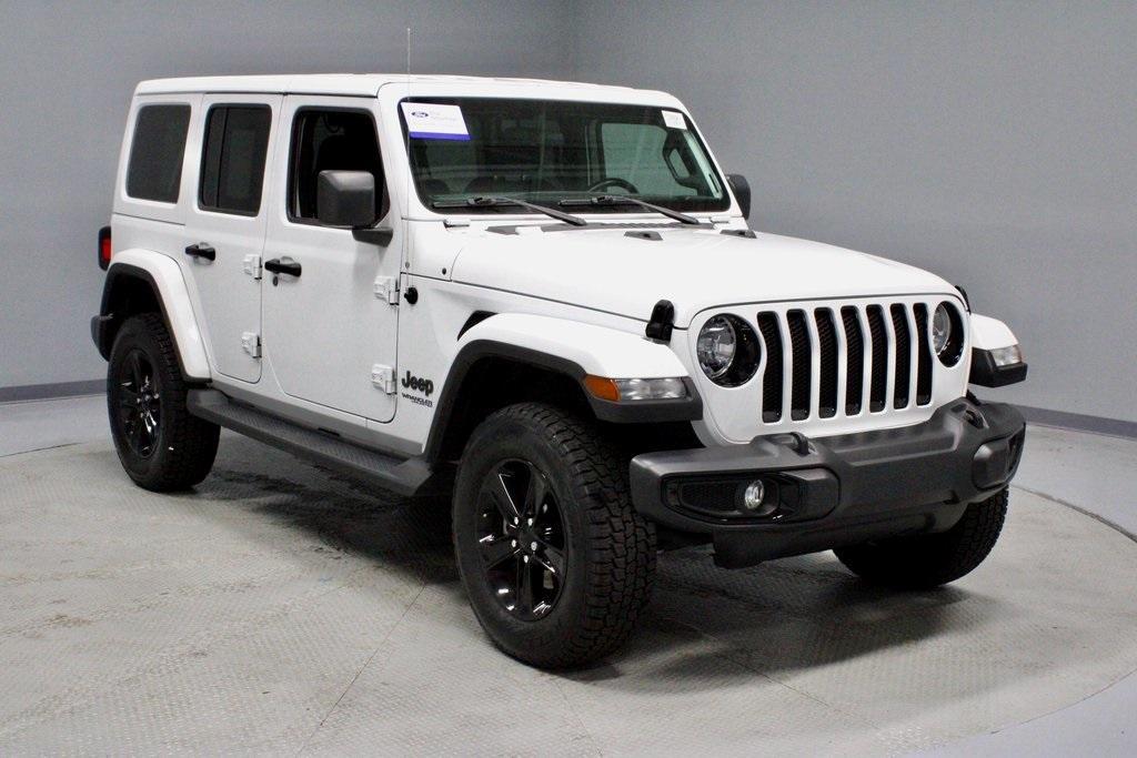 used 2021 Jeep Wrangler Unlimited car, priced at $32,601