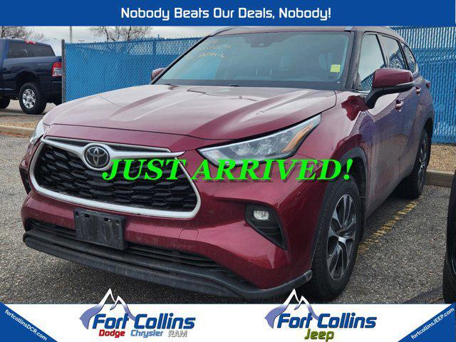 used 2020 Toyota Highlander car, priced at $33,494