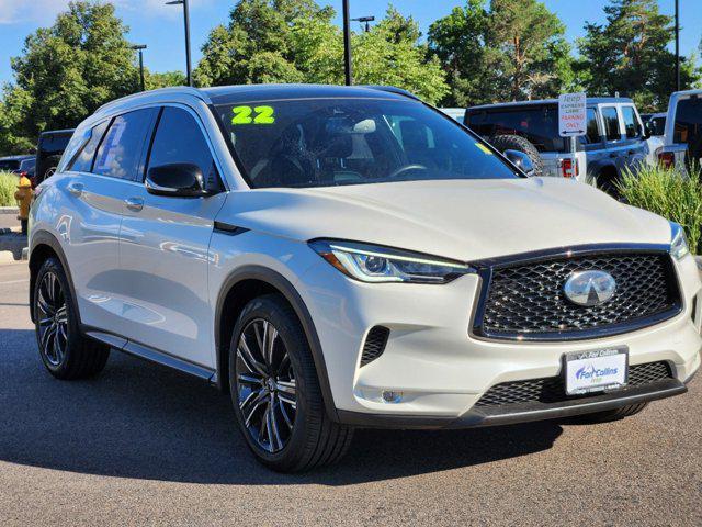 used 2022 INFINITI QX50 car, priced at $31,794