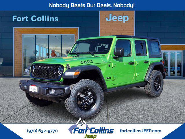 new 2025 Jeep Wrangler car, priced at $50,718