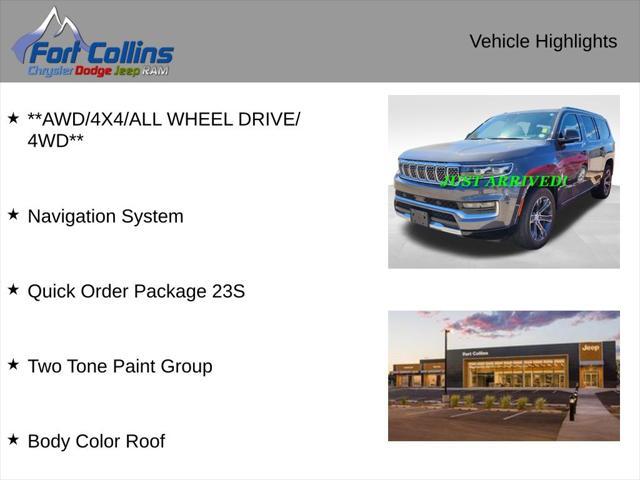 used 2022 Jeep Grand Wagoneer car, priced at $57,995